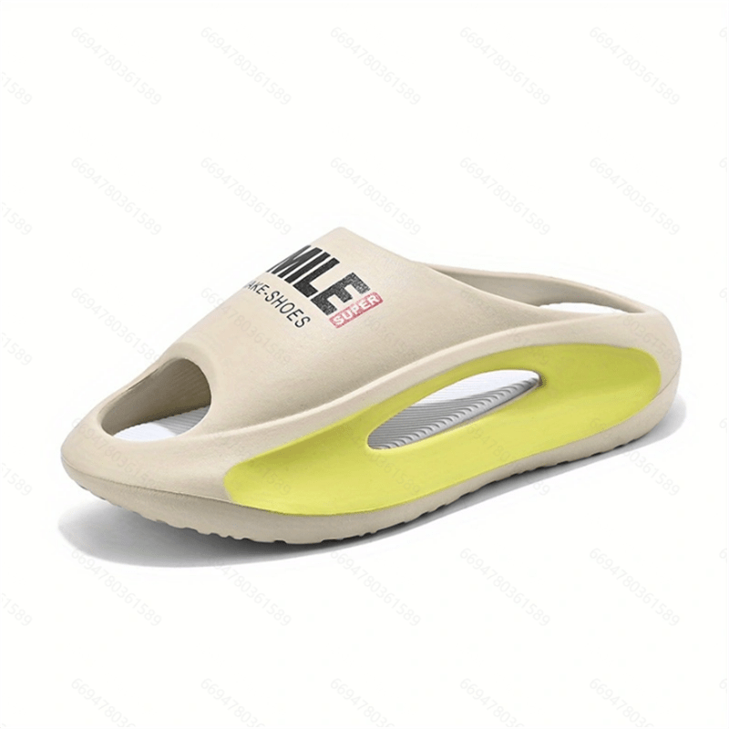 Men's Sport Slides Non Slip Slippers Open Toe Shoes