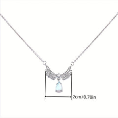Girls Teen Teardrop Pendant Necklace Gift Party Outdoor Jewelry