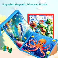 Educational Magnetic Puzzle Set for Kids 3-6 Years