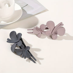 Frosted Butterfly Hair Clip Vintage Barrette Women Hair Accessories
