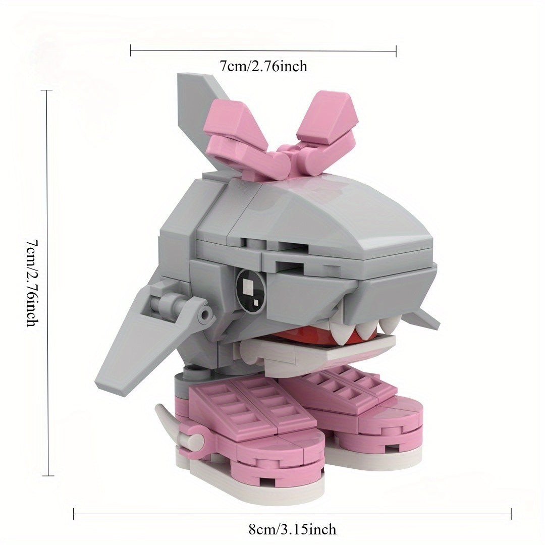 Shark Building Block Doll for Girls