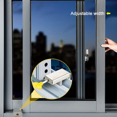 Stainless Steel Window Lock Limiter No Drilling Door And Window Lock