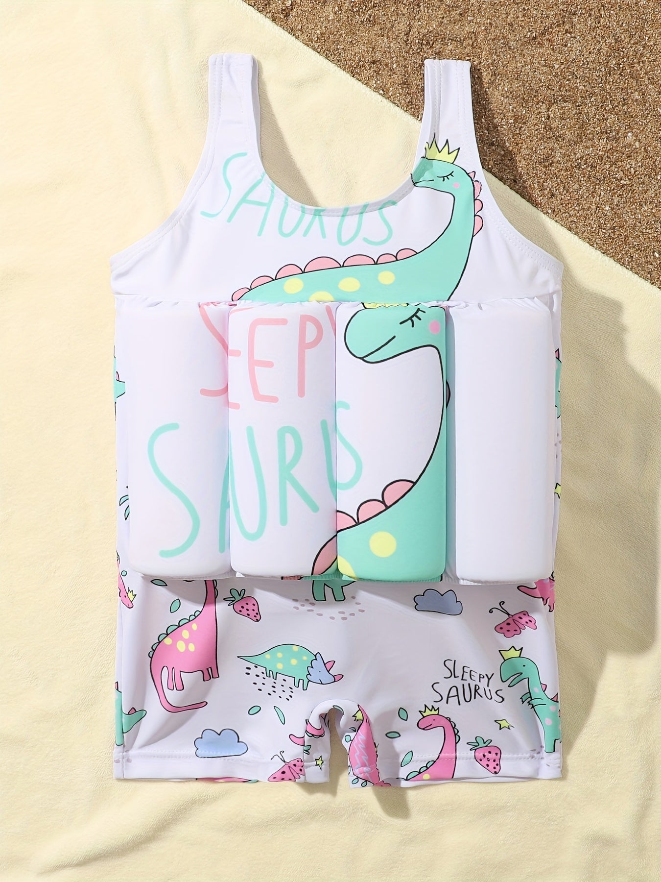 Baby Cartoon One Piece Swimsuit Bathing Suit
