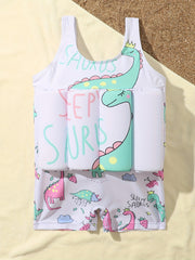Baby Cartoon One Piece Swimsuit Bathing Suit