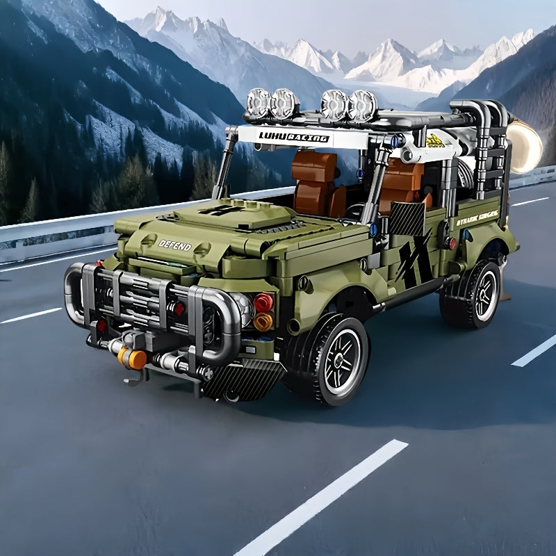 Particle Off Road Vehicle Block Set - Classic SUV Model
