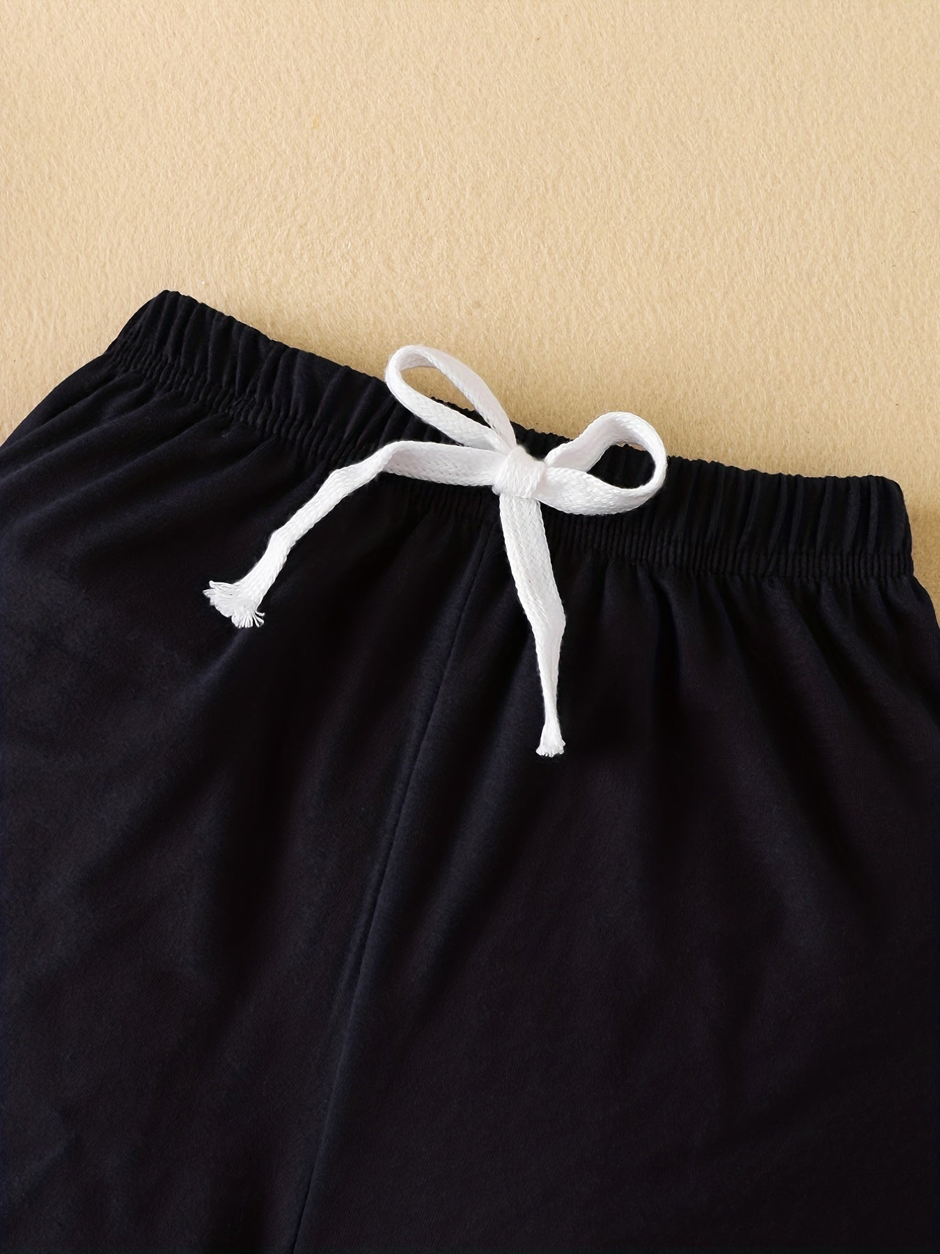 3pcs Boys Comfortable Drawstring Shorts for Summer