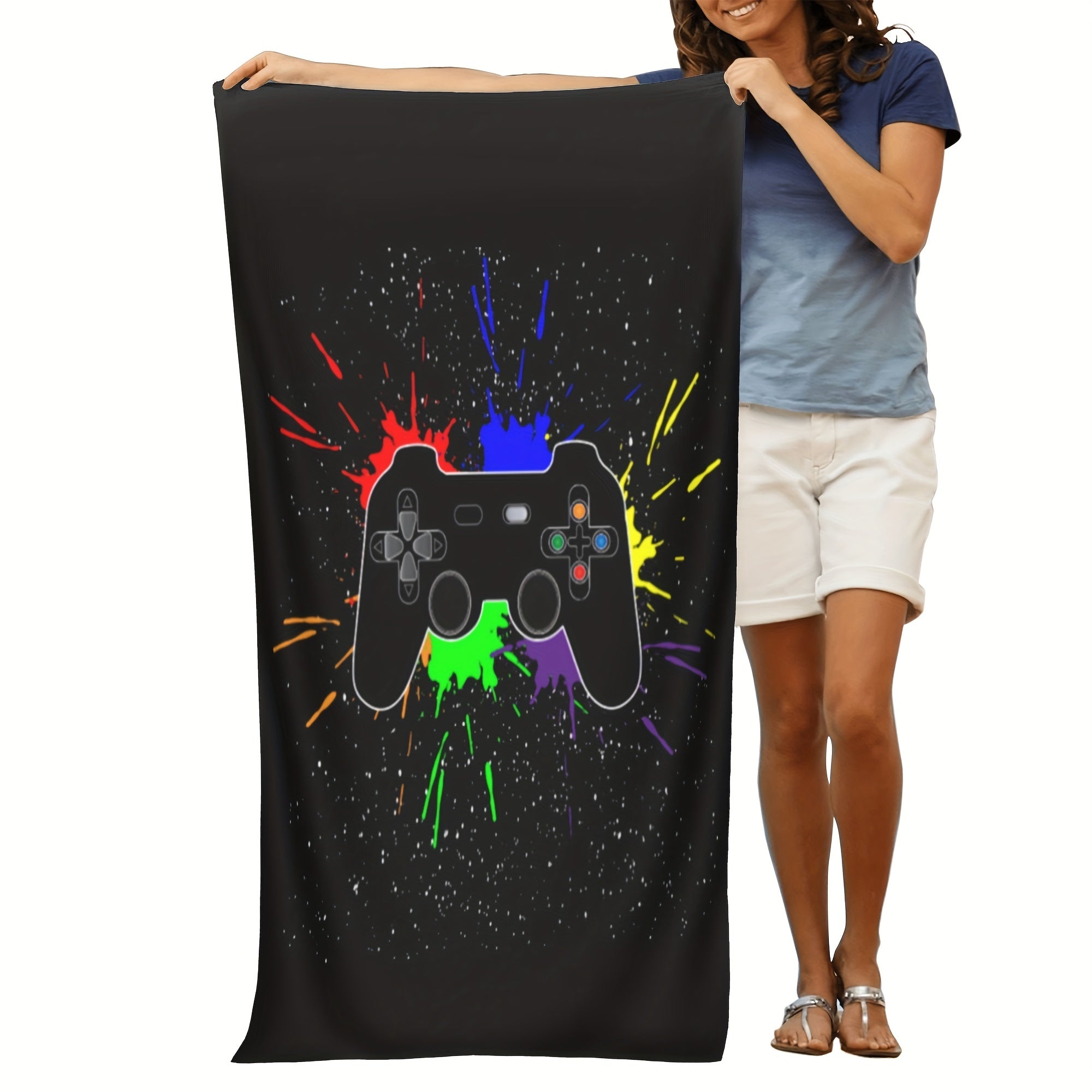 Quick Drying Beach Towel for Adults & Kids