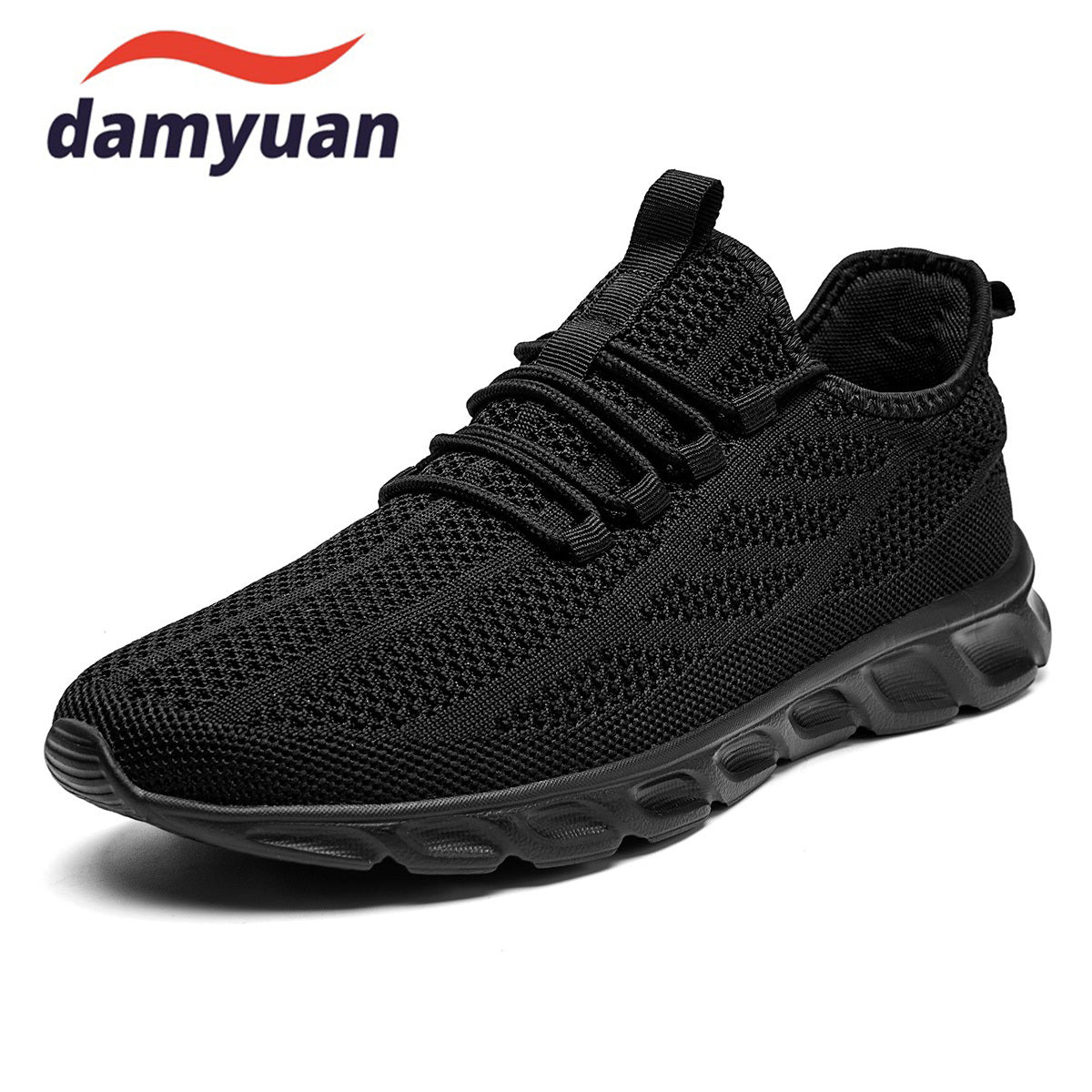 Men's Breathable Shock Absorption Sneakers for All Seasons