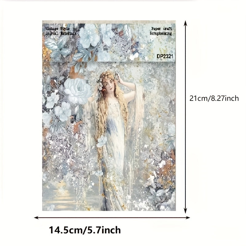 Fairyland A5 Pattern Paper for DIY Album Scrapbook - Single Sided Material