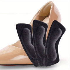 1pair Heel Stickers Anti-drop Foot Wear Pads Shoe Stickers Half Size Inso
