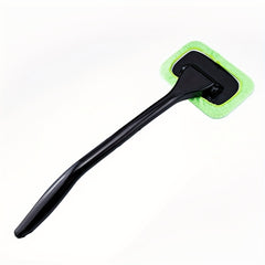 Car Front Glass Defogging Cleaning Brush Car Glass Wipe Scraping Water Artifact