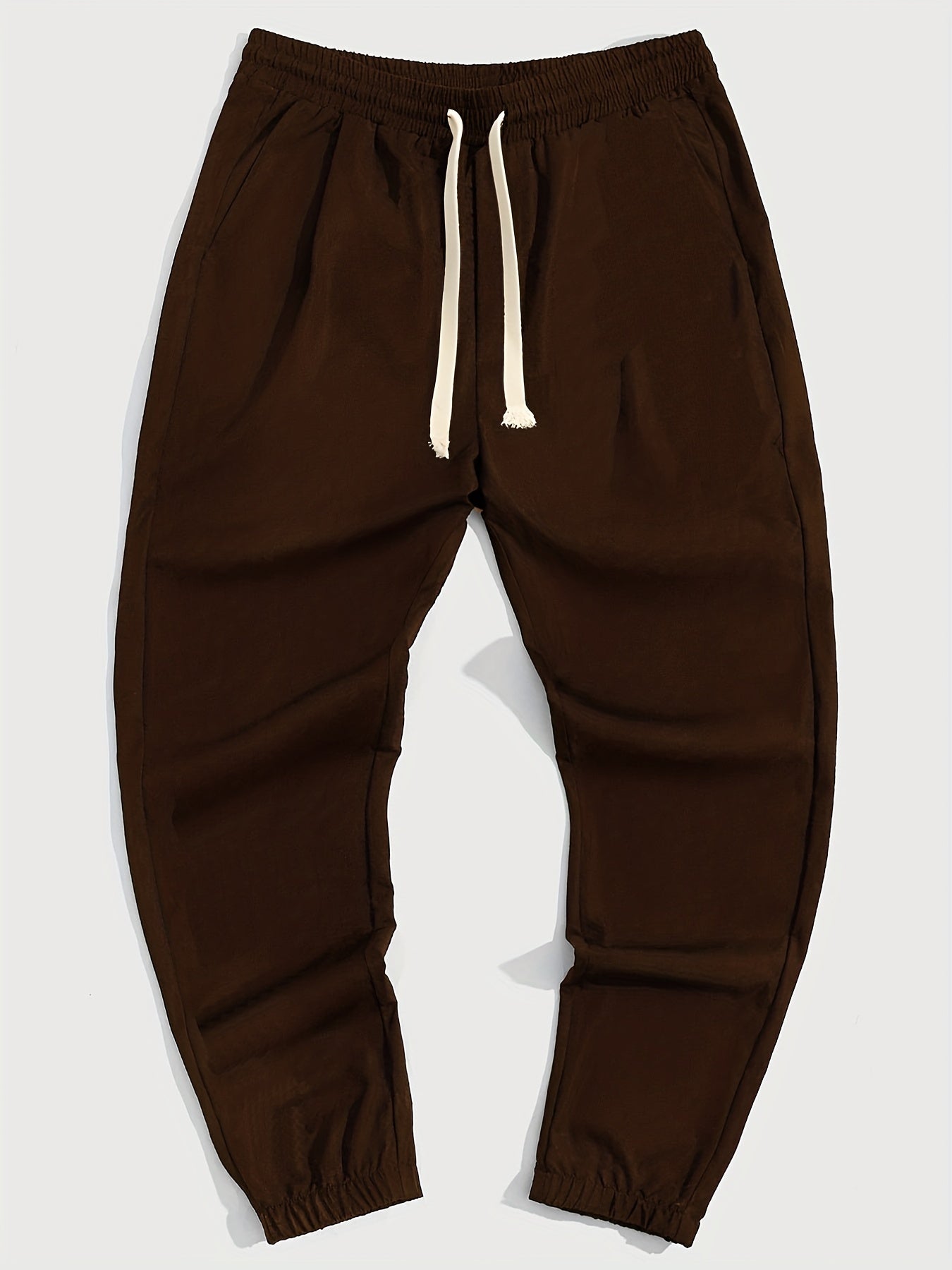 Men's Drawstring Sweatpants Loose Fit Casual Joggers Spring Autumn