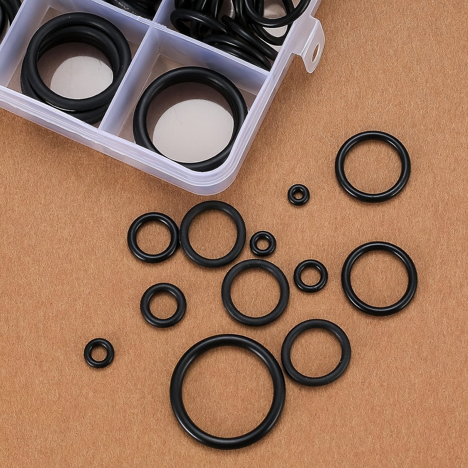 200 Pcs O Rings Gasket Kit Plumbing Rubber Washers