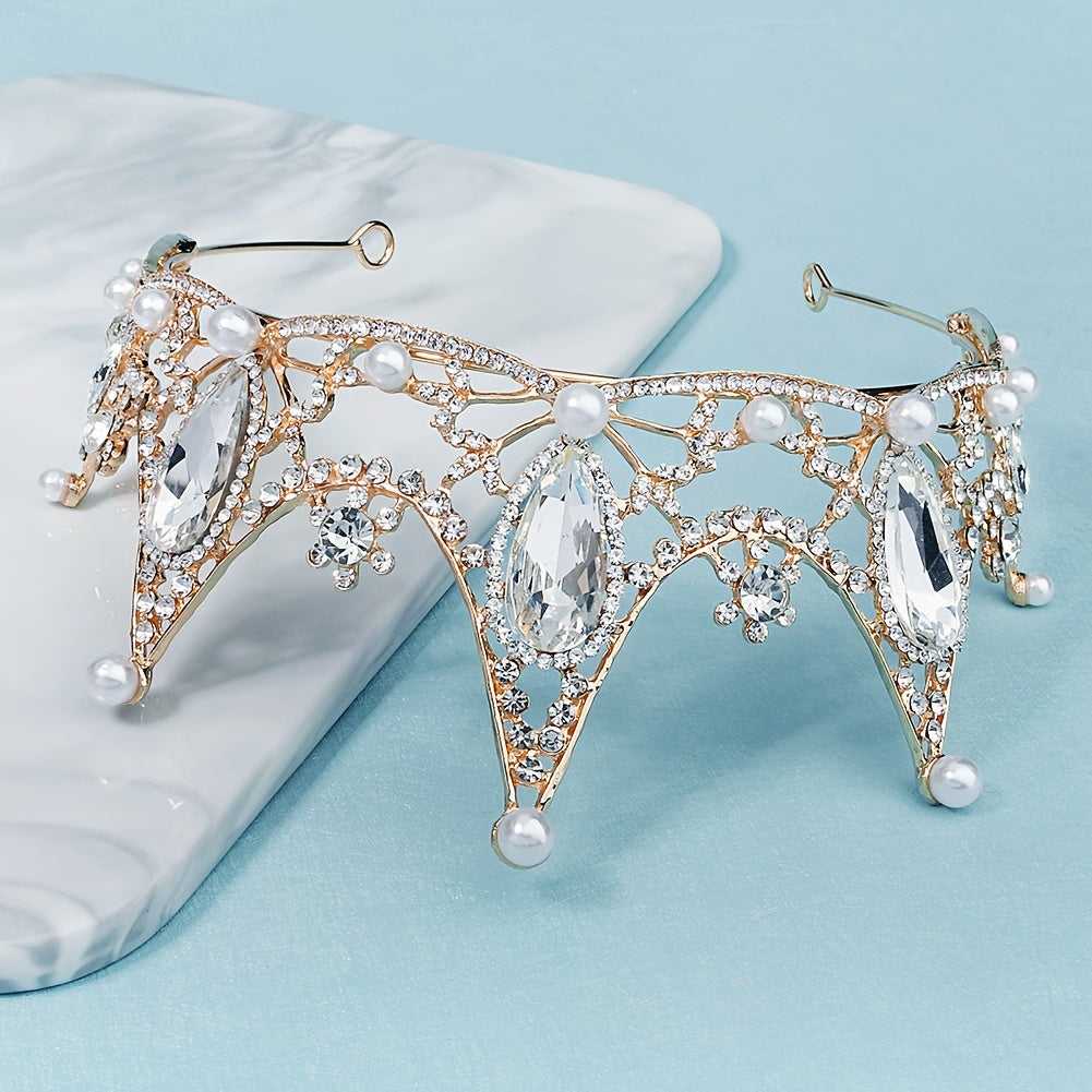 Crystal Crown Hairband Party Favor Decorations Tiara Wedding Birthday