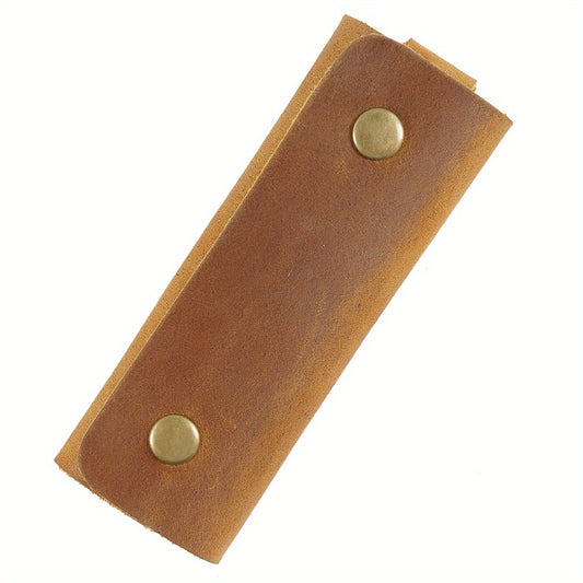 Men's Leather Keychain Bag Key Protection Case