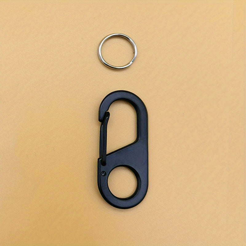 Stainless Steel Keychain Carabiner for Outdoor Adventures