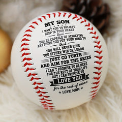 Baseball Fan Son Present From Mom