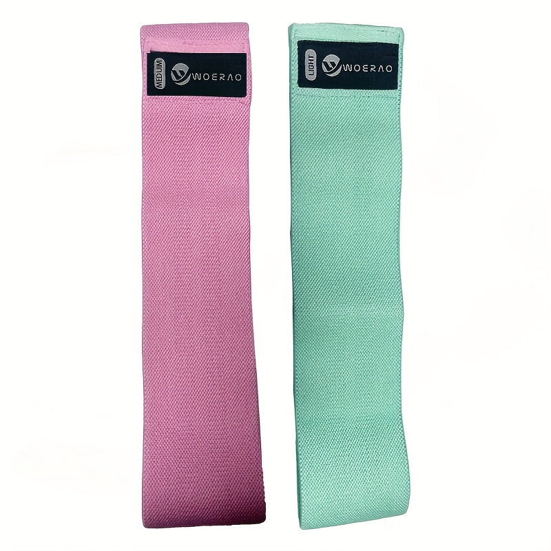 Yoga Band Set Colorful Elastic Band Resistance Loop For Fitness Exercise