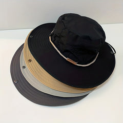Embroidered Sun Protection Hat for Outdoor Traveling