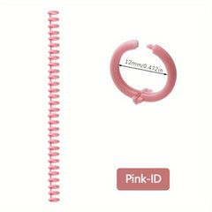 10pcs Detachable Buckle Loose leaf Binding Strip 30 hole Round Hole Coil Opening