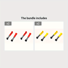 4pcs Small Building Blocks Shock Absorber Technology Model Accessories