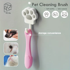 Soft Silicone Pet Finger Brush Dog Teeth Cleaning Brush
