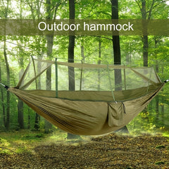 Ultralight Camping Hammock With Mosquito Net for 1-2 People