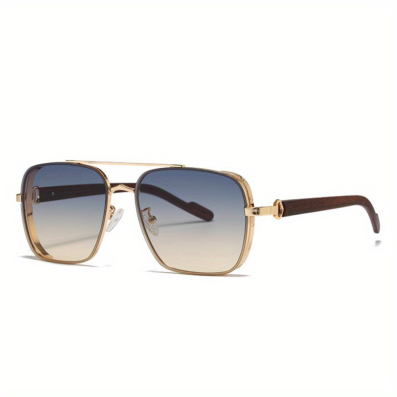 Men's Vintage Square Polarized Sunglasses UV400