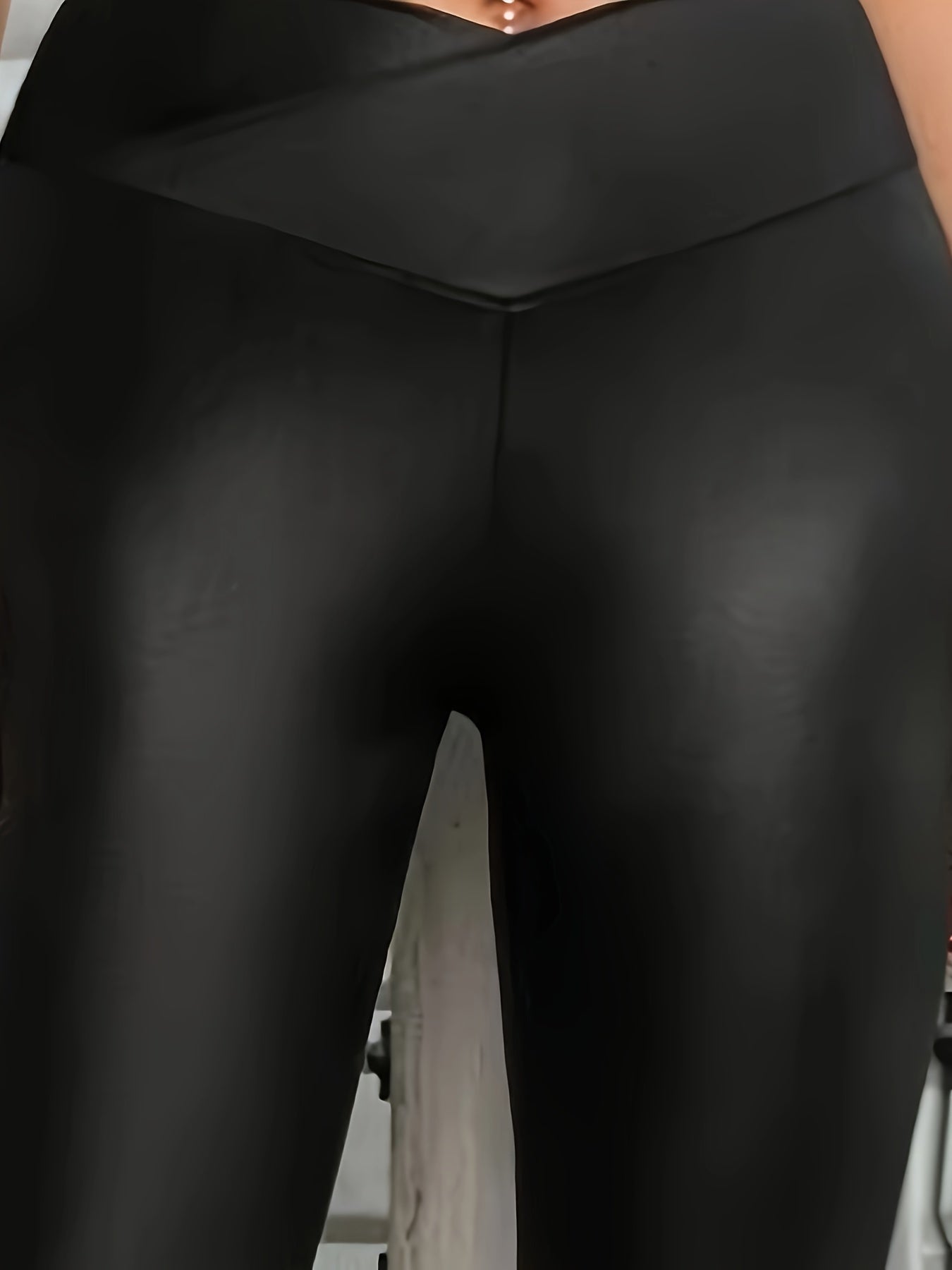Seamless Yoga Pants Cross Waist Fitness Leggings