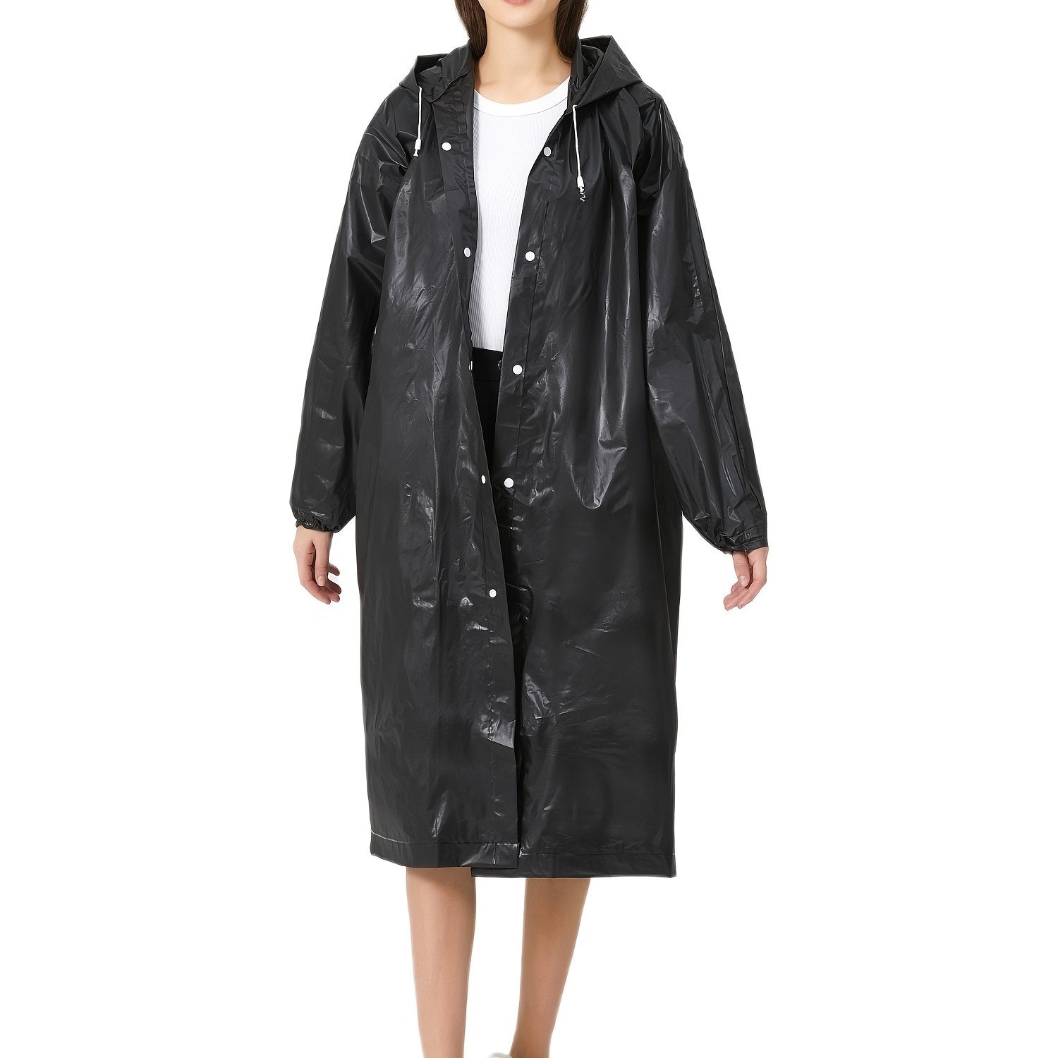 Unisex Reusable Rain Coats with Hood for Camping Hiking