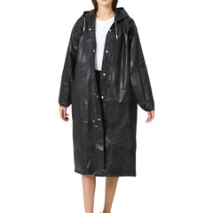 Unisex Reusable Rain Coats with Hood for Camping Hiking