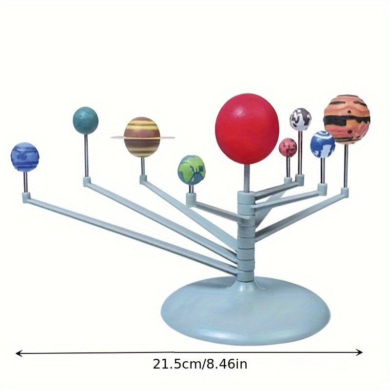 Toy Nine Planets Puzzle Solar System Planetarium DIY Kit