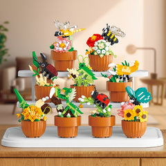 Educational DIY Insect Building Blocks Ornaments