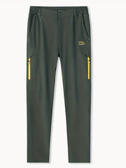 Men's Quick Dry Trousers Elastic Waist Active Pants