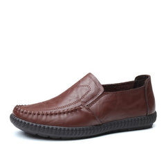 Men's Comfy Stitch Detail Loafers Slip On Shoes Spring Summer