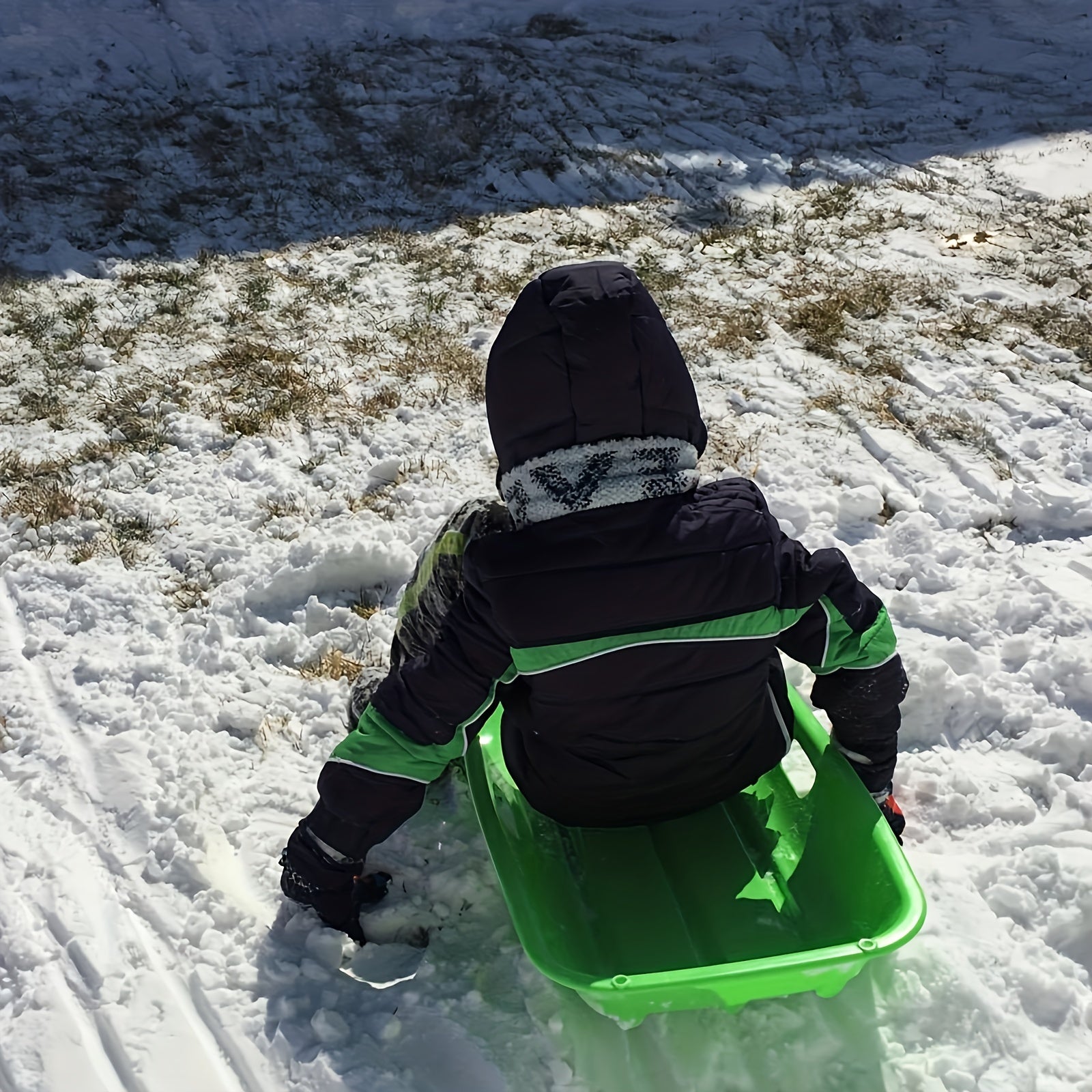 Snowboard Snow Sled Lightweight Portable Safe Skiing Board