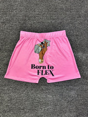 3 Packs Colorblock Yoga Shorts for Women