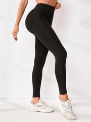 High Waisted Slimming Yoga Pants for Women Stretchy Solid Fitness Leggings