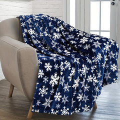 Christmas Decoration Blanket Soft Plush for Home & Outdoor Use