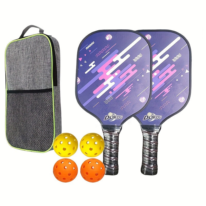 1pc 2pcs Honeycomb Fiberglass Pickleball Paddle Racket