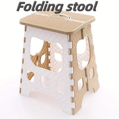 Portable Folding Stool Lightweight Plastic Chair Bathroom Camping Fishing