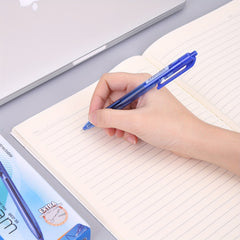 12pcs Office Ballpoint Pens 0.7mm Smooth Writing & Low Viscosity Ink