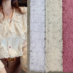 Embroidered Mesh Cardigan Women's Accessories Fabric for Party Wedding