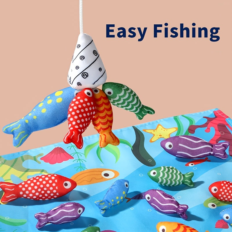 Kids Fishing Toy Set with Rod and Bucket