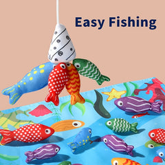 Kids Fishing Toy Set with Rod and Bucket