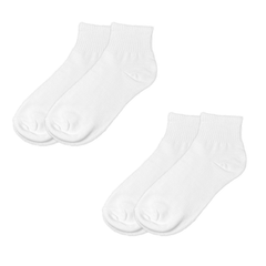 Women's Casual Ankle Socks, 2 Pairs