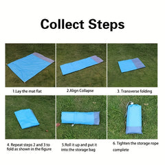 Waterproof Sandproof Beach Blanket Portable Mat for Travel Camping