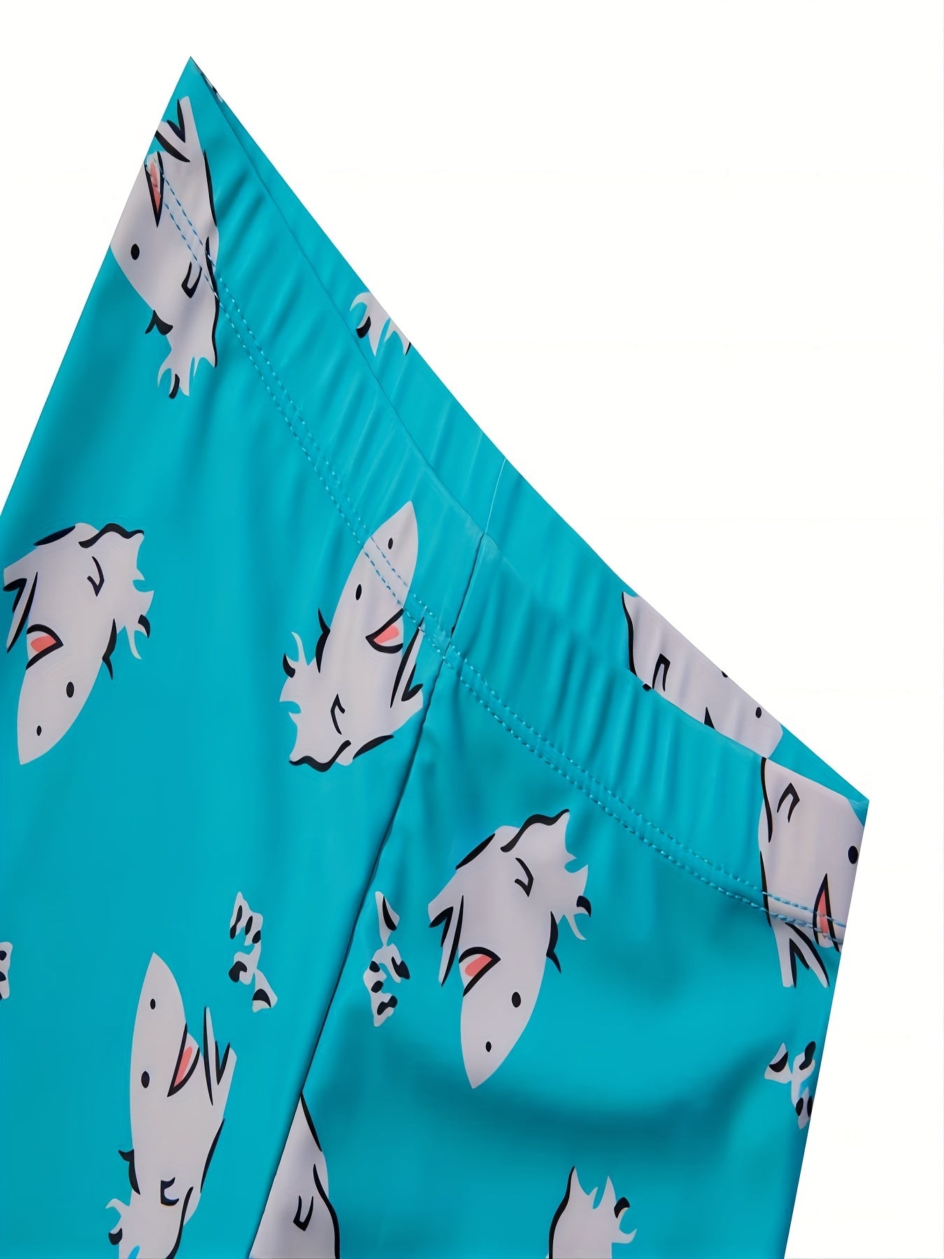 Boys Shark Outfit Long Sleeves Shirt & Shorts