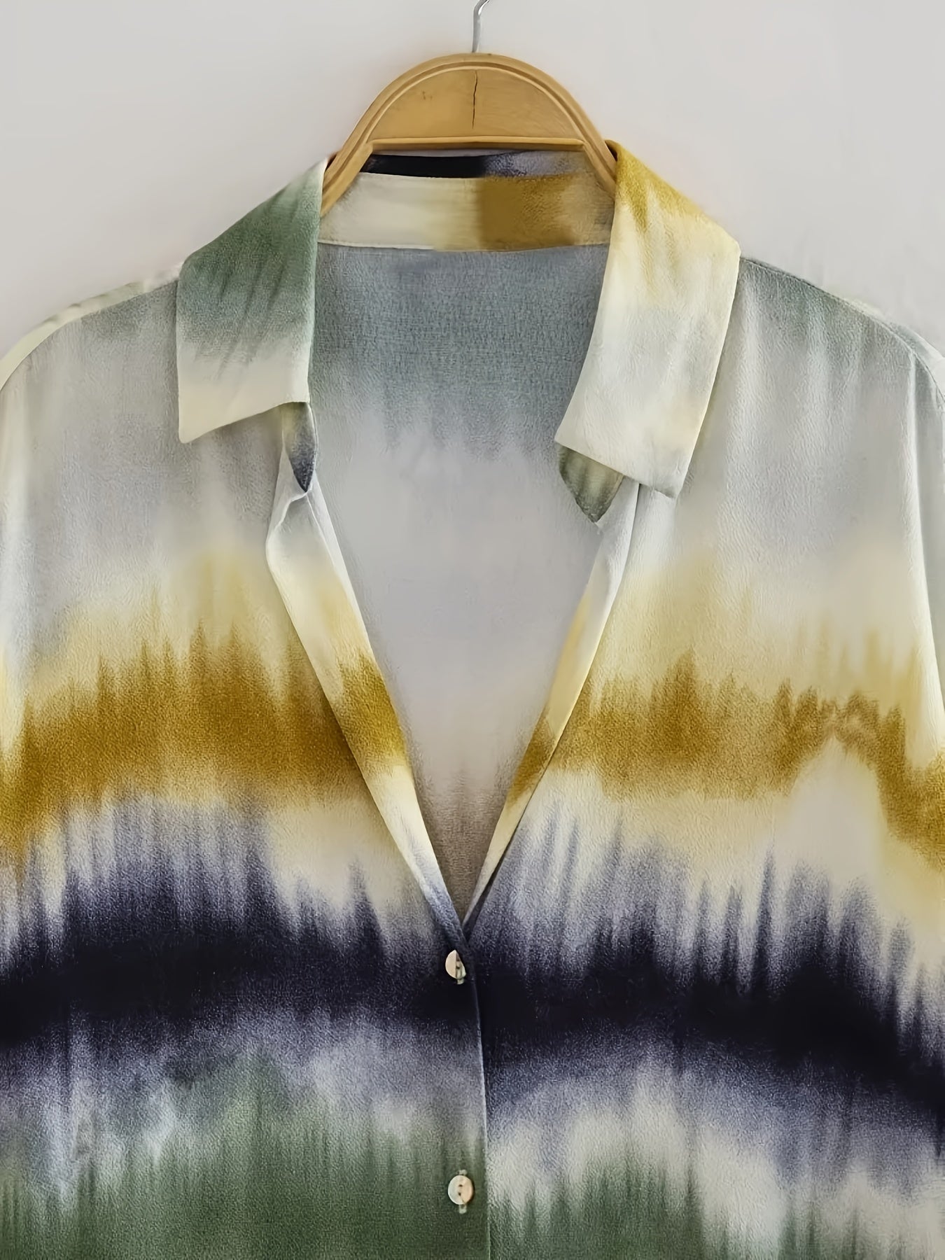 Tie Dye Long Sleeve Shirt & Drawstring Pants Set