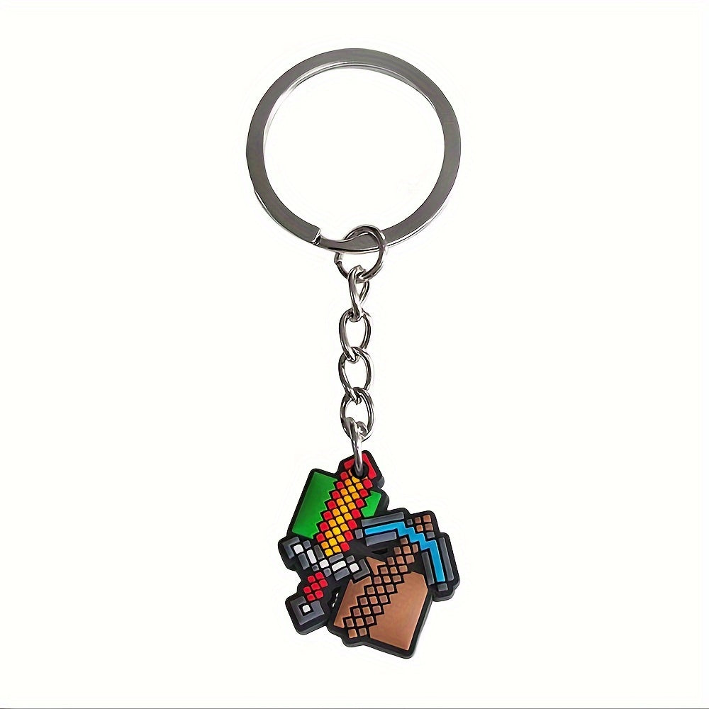 Mini Cartoon PVC Bag Purse Pendant Ornament Key Chain Keyring